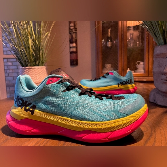 Hoka One One Men's Trainers Tecton X Lace-Up Low-Top Running Sneakers Size 10 - Picture 10 of 11